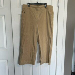Spanx 3x Khaki Wide leg Pant